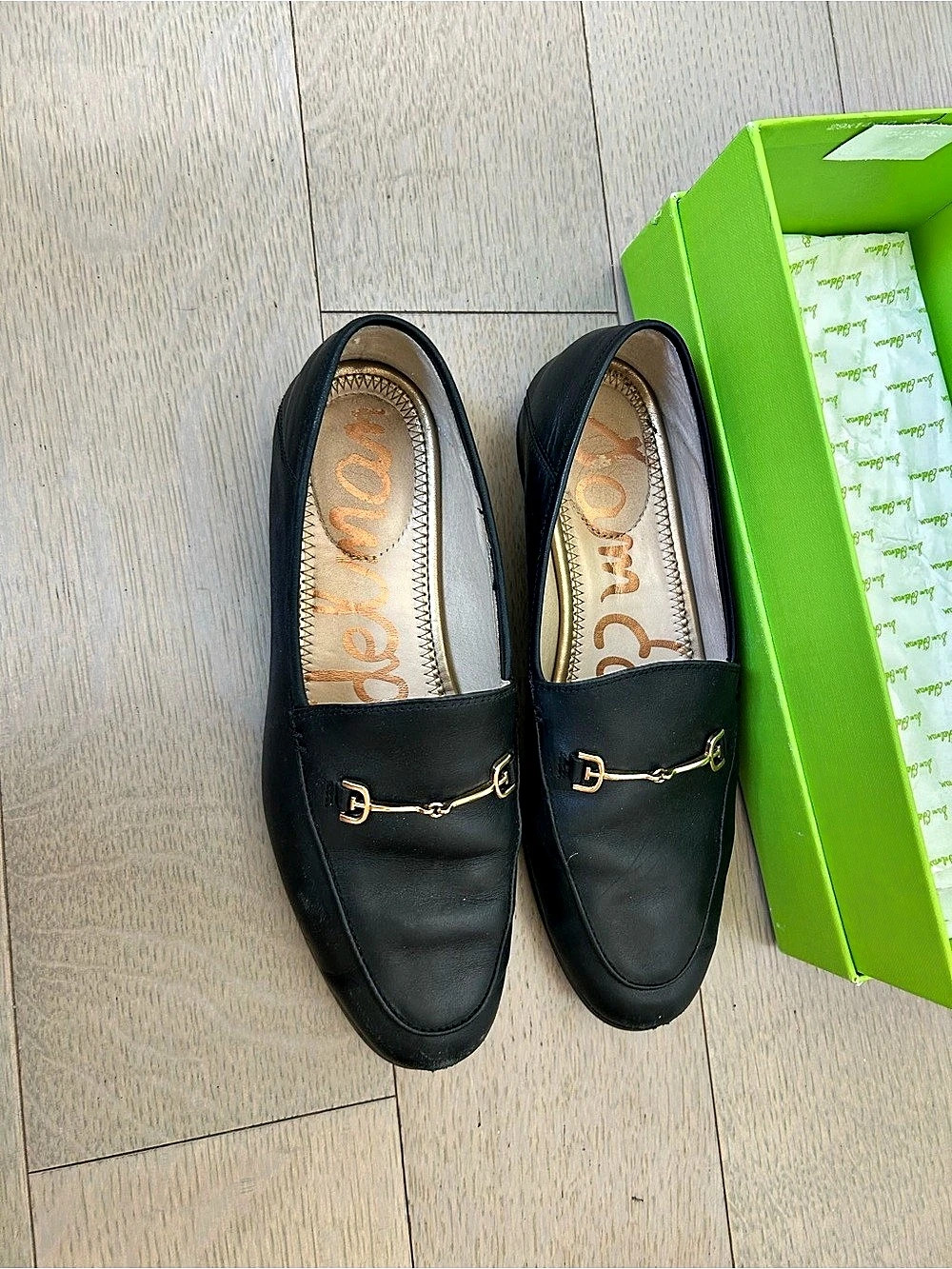 Sam Edelman Loraine Bit Loafers in Black US 7.5 M Like New